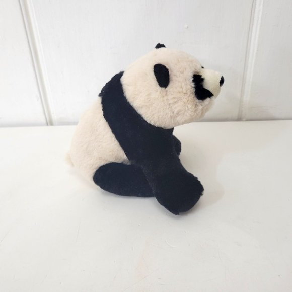 Wild Republic Small 6" Sitting Panda Bear - Picture 3 of 7